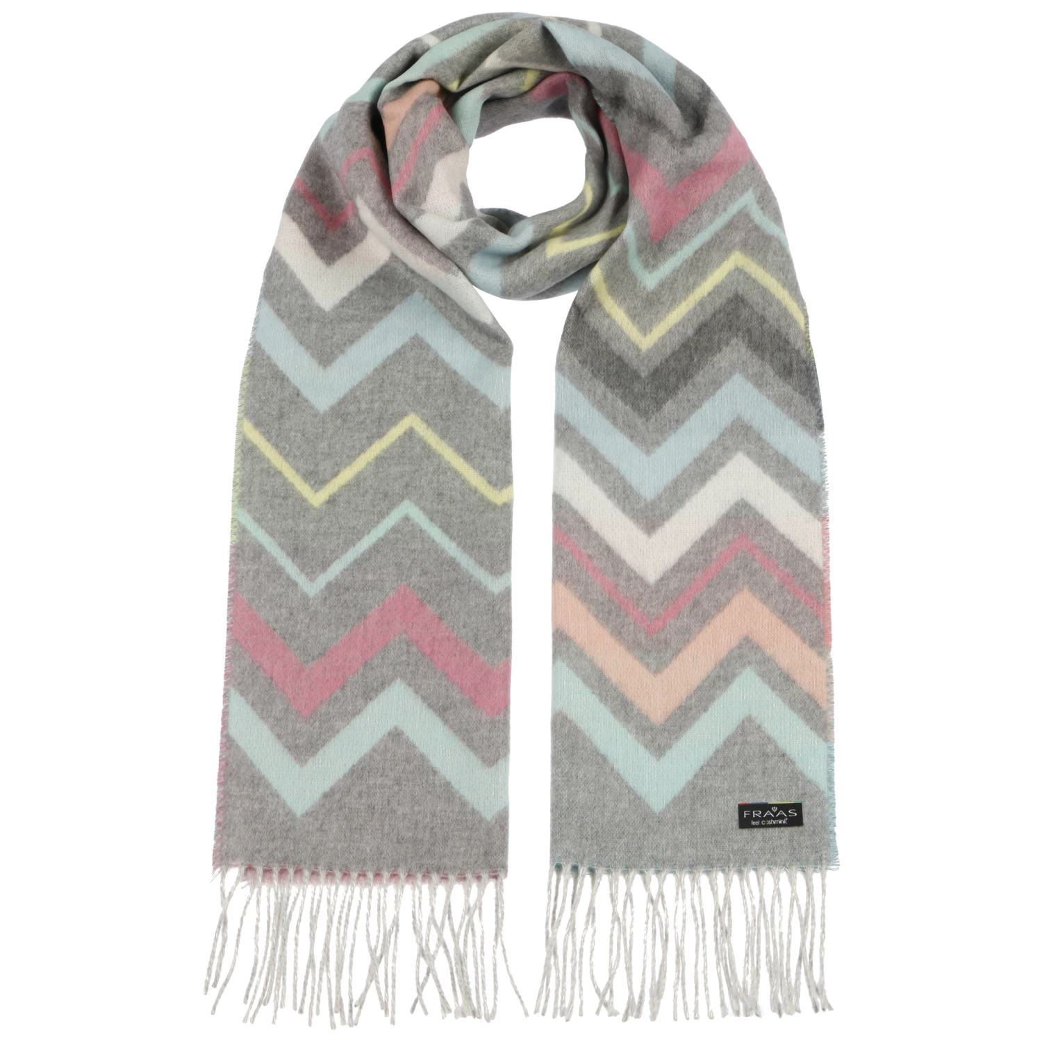 Zig And Zag Cashmink Schal By Fraas 3 Zig And Zag Cashmink Schal By Fraas – Bild 3